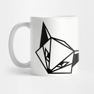 Odd Fox Logo - Black Mug